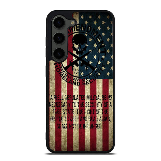 SECOND AMENDMENT AMERICAN GUN 3 Samsung Galaxy S23 Plus Case Cover