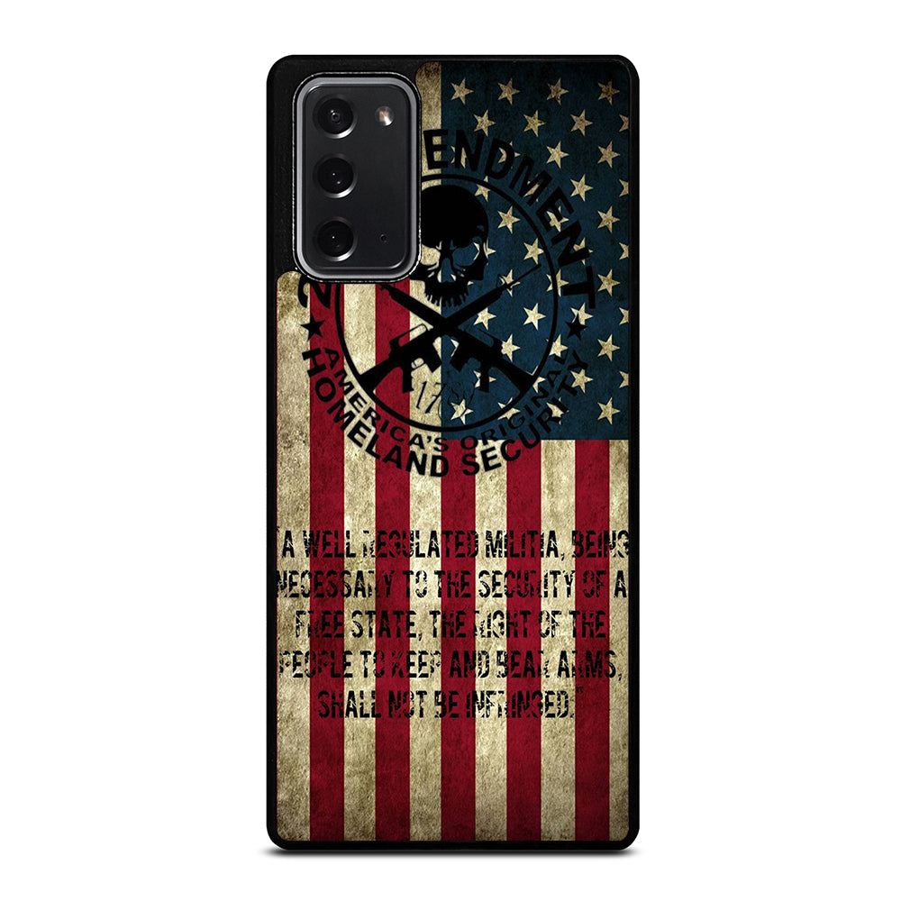 SECOND AMENDMENT AMERICAN GUN 3 Samsung Galaxy Note 20 Case Cover