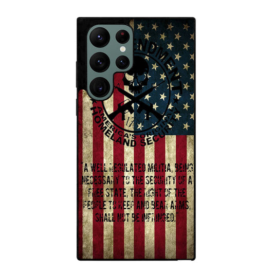 SECOND AMENDMENT AMERICAN GUN 3 Samsung Galaxy S22 Ultra Case Cover