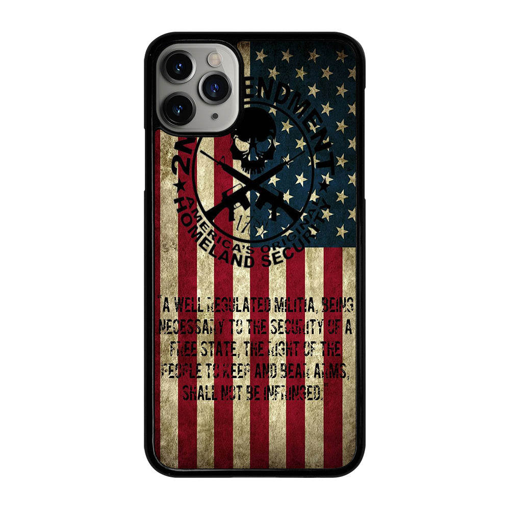 SECOND AMENDMENT AMERICAN GUN 3 iPhone 11 Pro Max Case Cover
