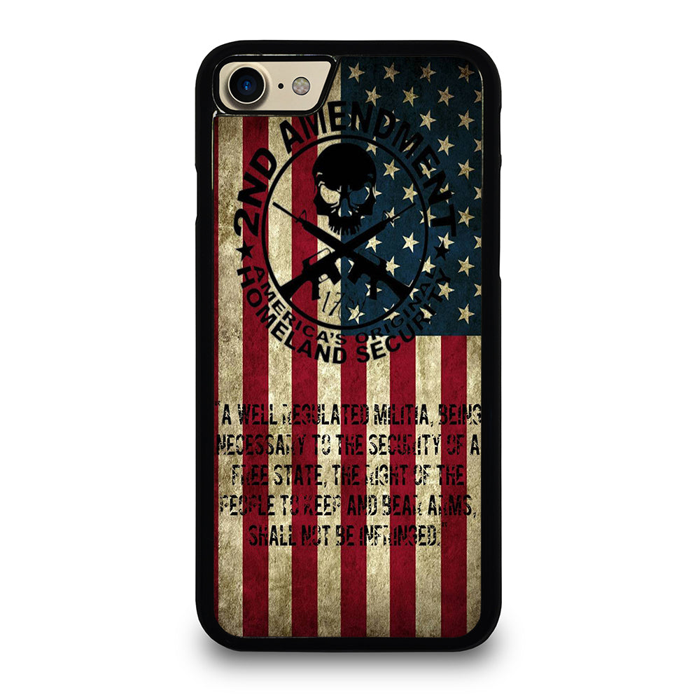 SECOND AMENDMENT AMERICAN GUN 3 iPhone 7 / 8 Case Cover