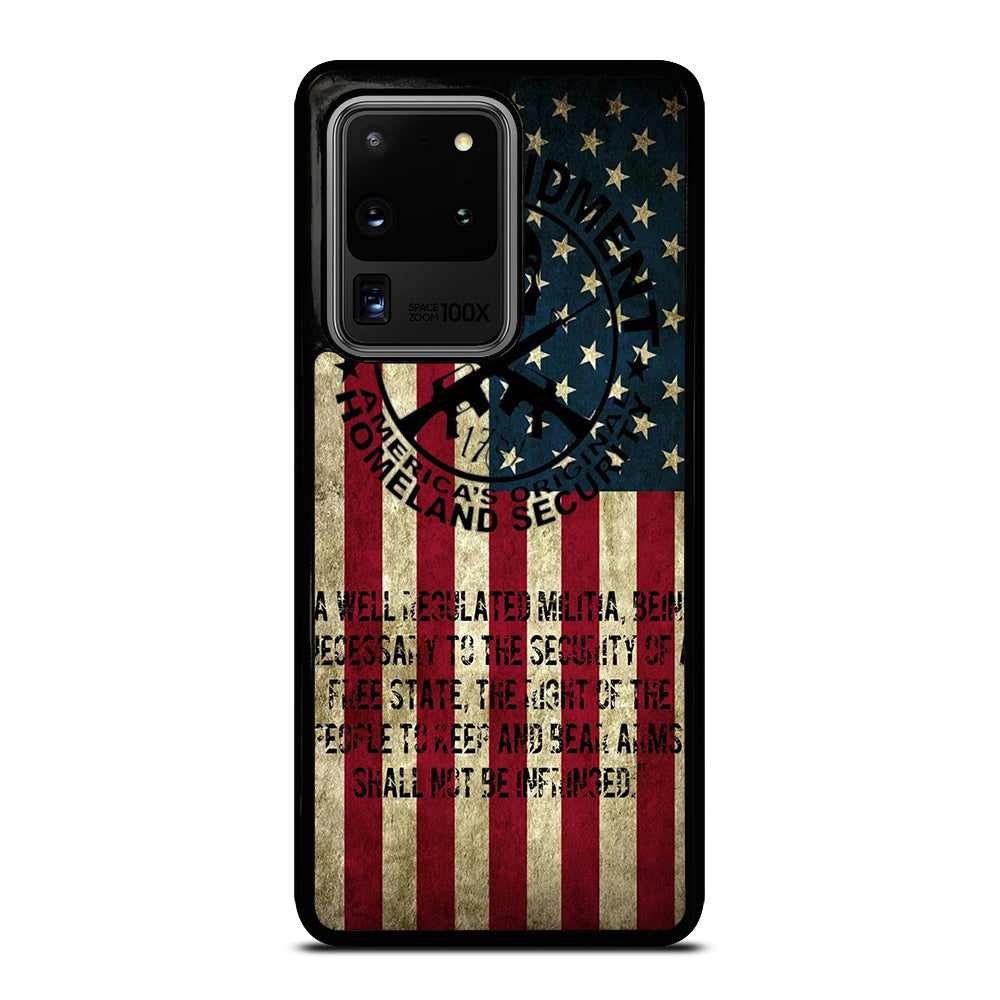 SECOND AMENDMENT AMERICAN GUN 3 Samsung Galaxy S20 Ultra Case Cover