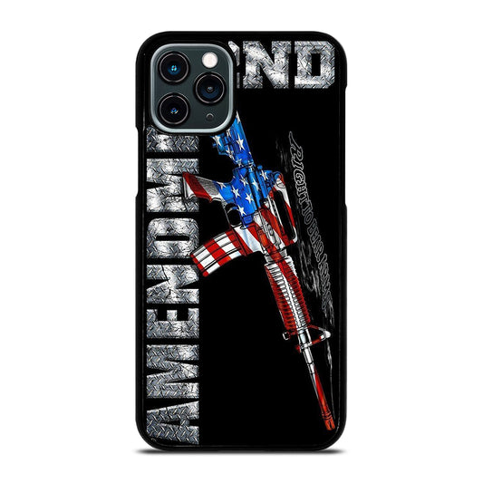 SECOND AMENDMENT AMERICAN GUN LOGO 2 iPhone 11 Pro Case Cover