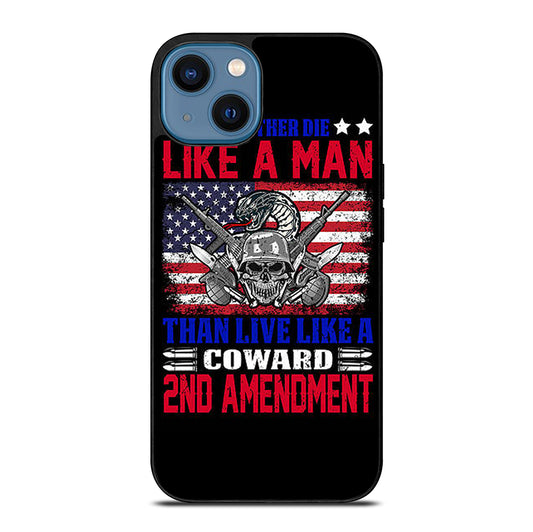 SECOND AMENDMENT LOGO 3 iPhone 14 Case Cover