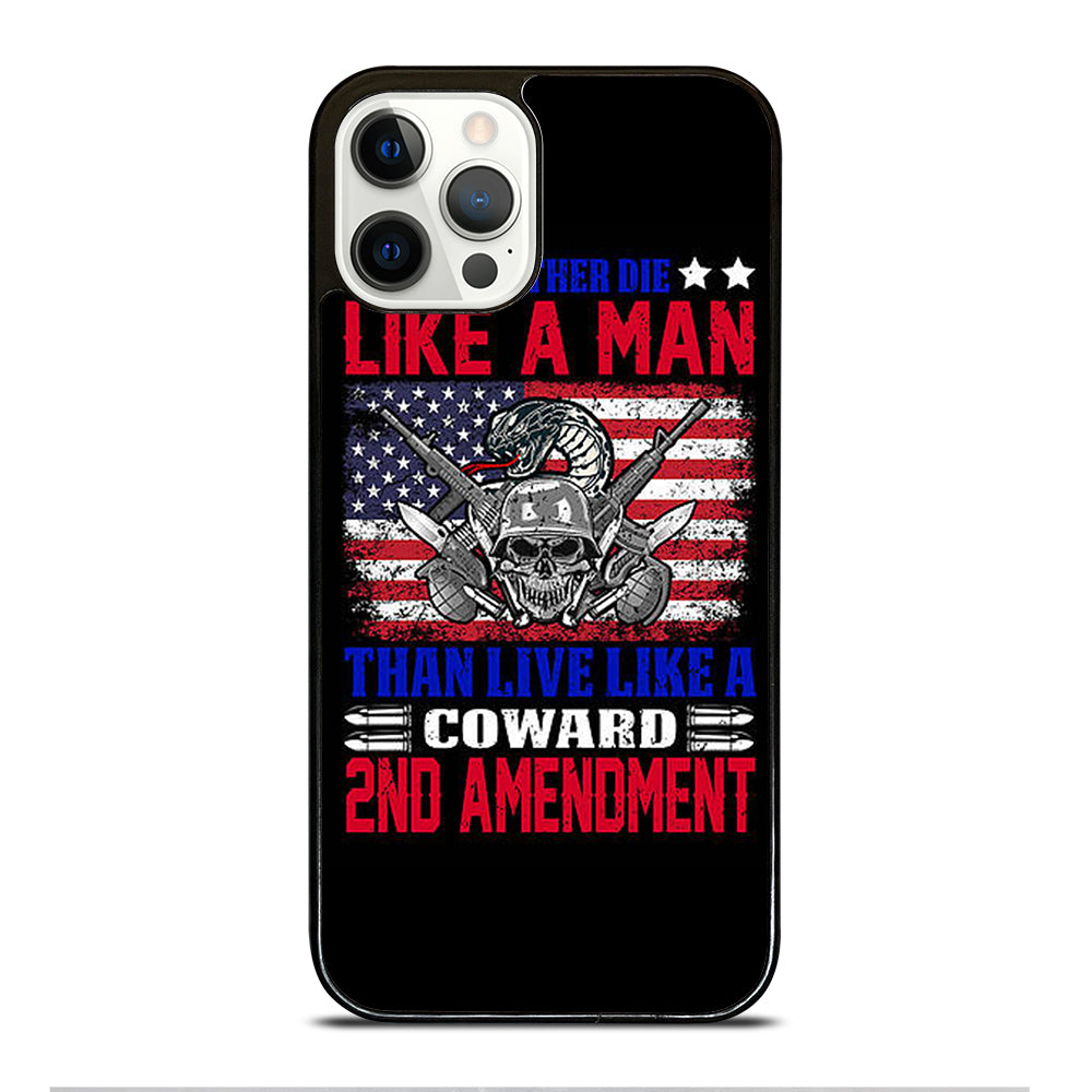 SECOND AMENDMENT LOGO 3 iPhone 12 Pro Case Cover