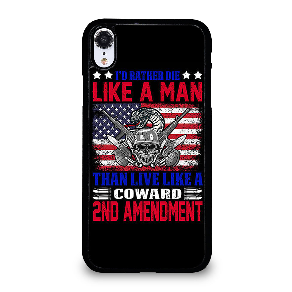 SECOND AMENDMENT LOGO 3 iPhone XR Case Cover