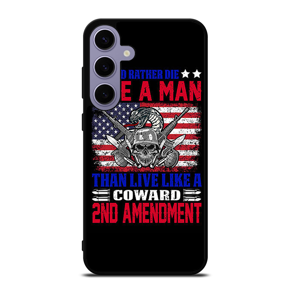 SECOND AMENDMENT LOGO 3 Samsung Galaxy S24 Plus Case Cover