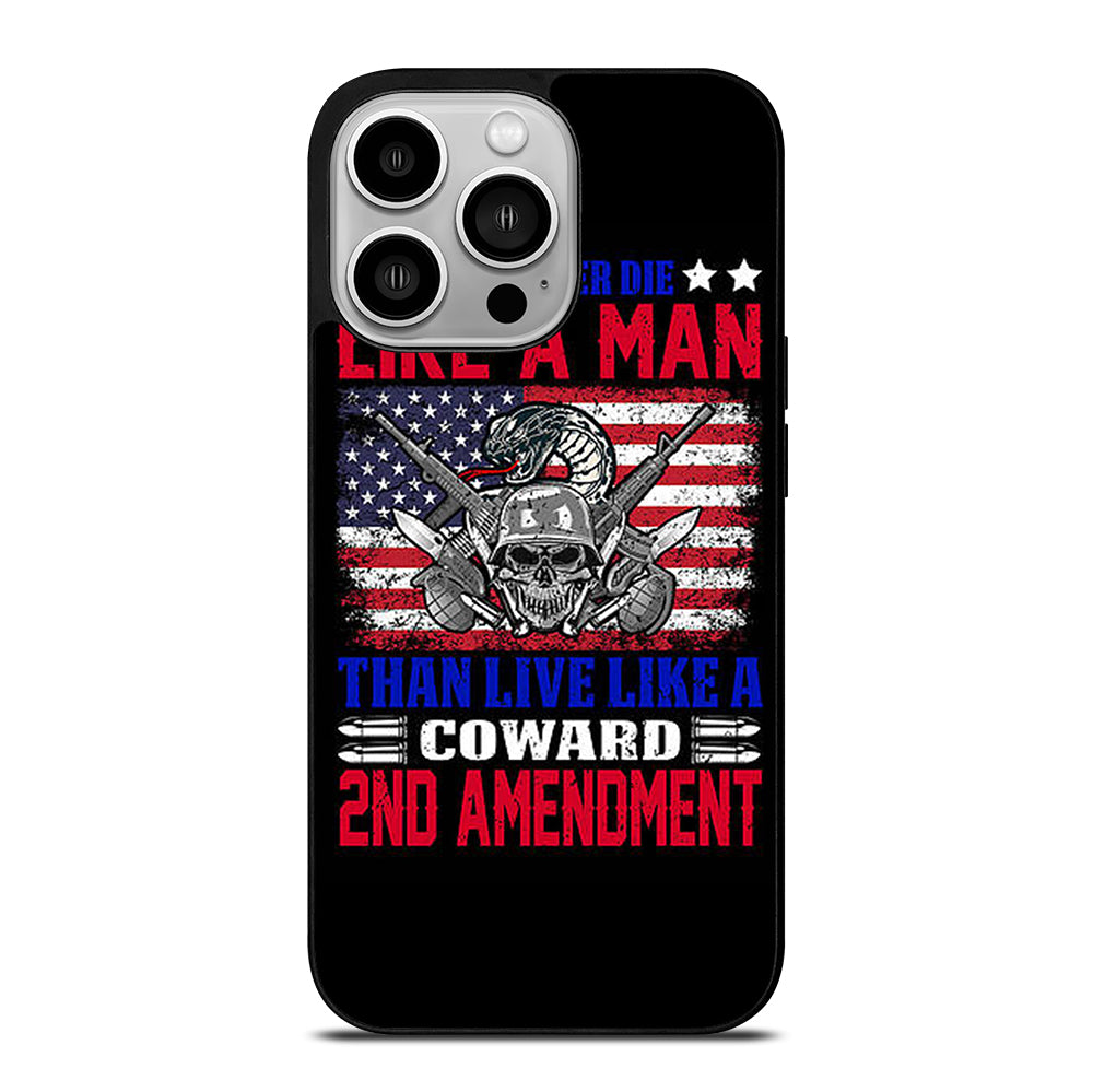 SECOND AMENDMENT LOGO 3 iPhone 14 Pro Case Cover