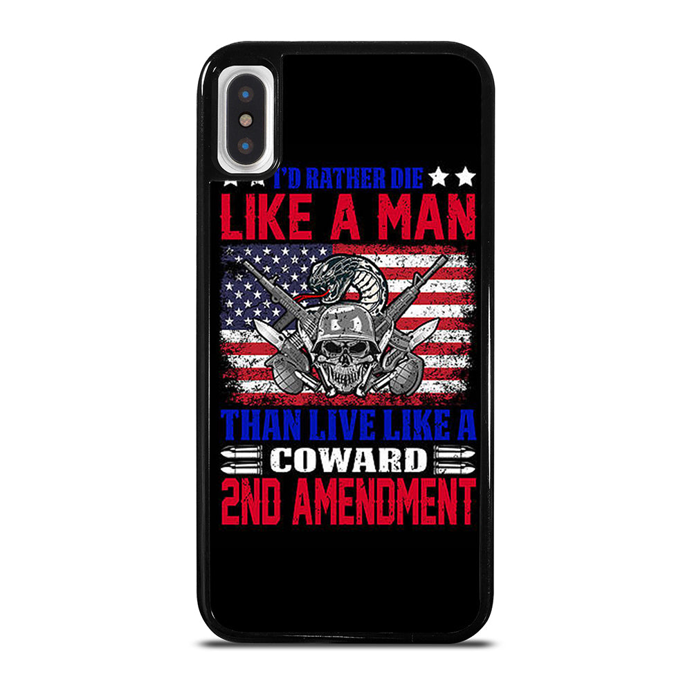 SECOND AMENDMENT LOGO 3 iPhone X / XS Case Cover