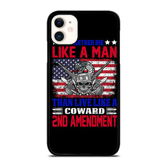 SECOND AMENDMENT LOGO 3 iPhone 11 Case Cover