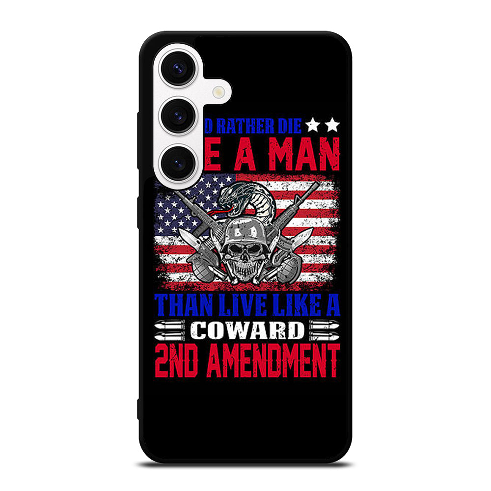 SECOND AMENDMENT LOGO 3 Samsung Galaxy S24 Case Cover