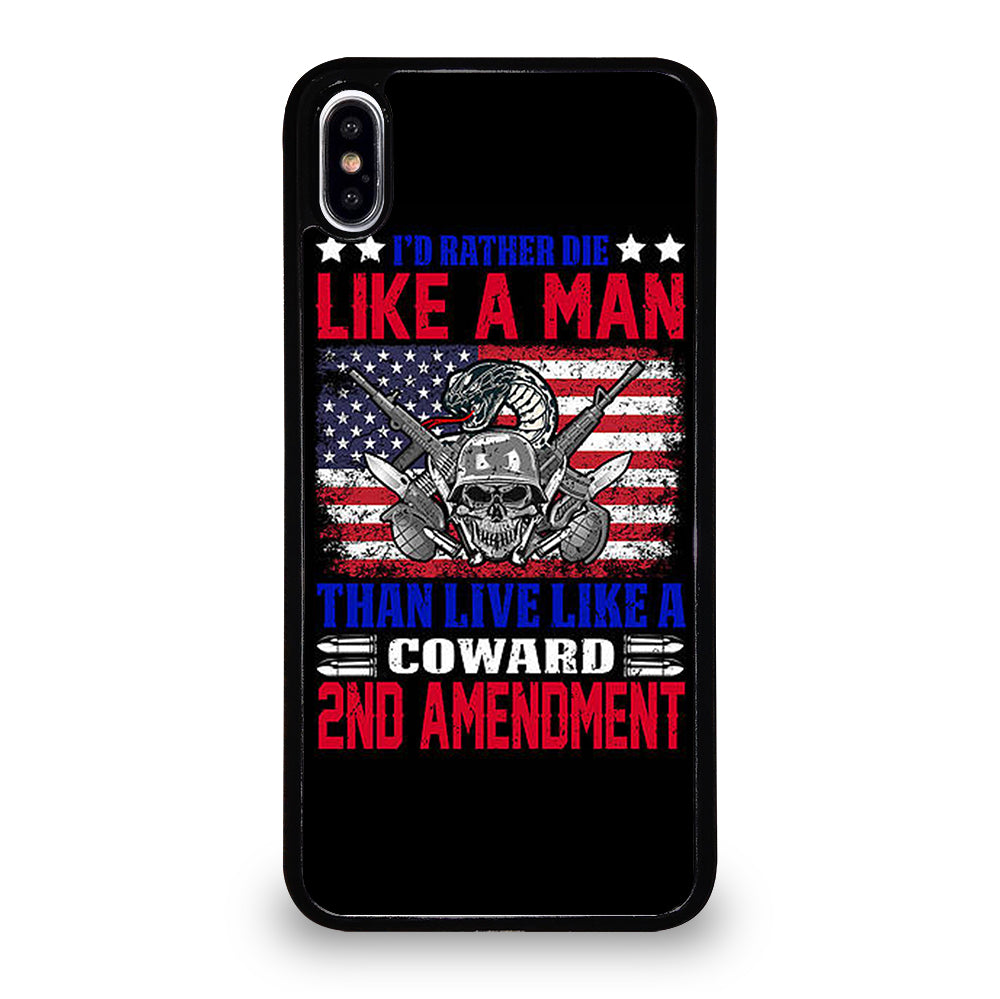SECOND AMENDMENT LOGO 3 iPhone XS Max Case Cover