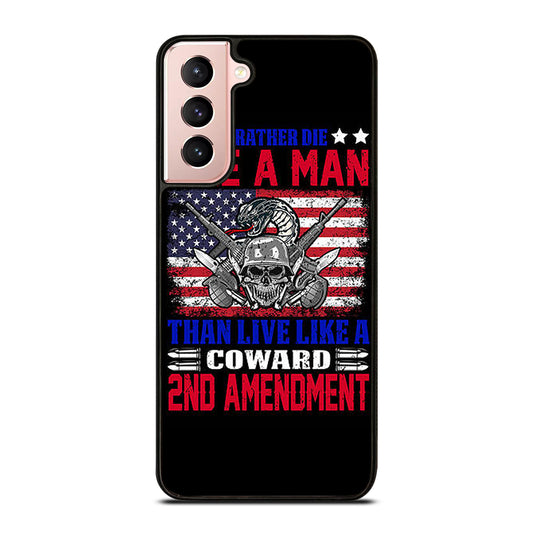SECOND AMENDMENT LOGO 3 Samsung Galaxy S21 Case Cover