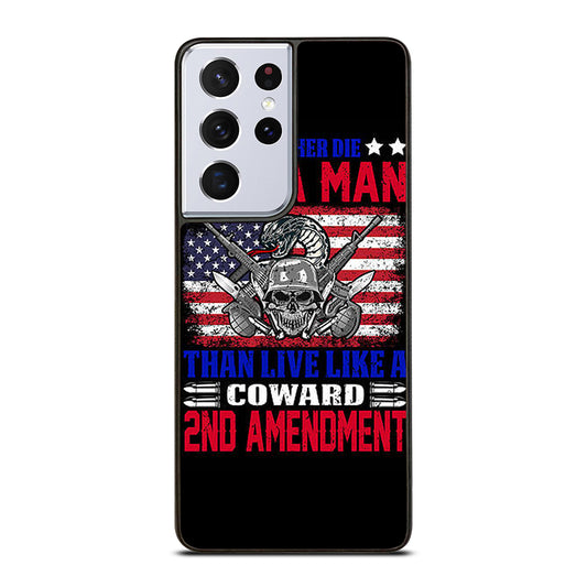 SECOND AMENDMENT LOGO 3 Samsung Galaxy S21 Ultra Case Cover