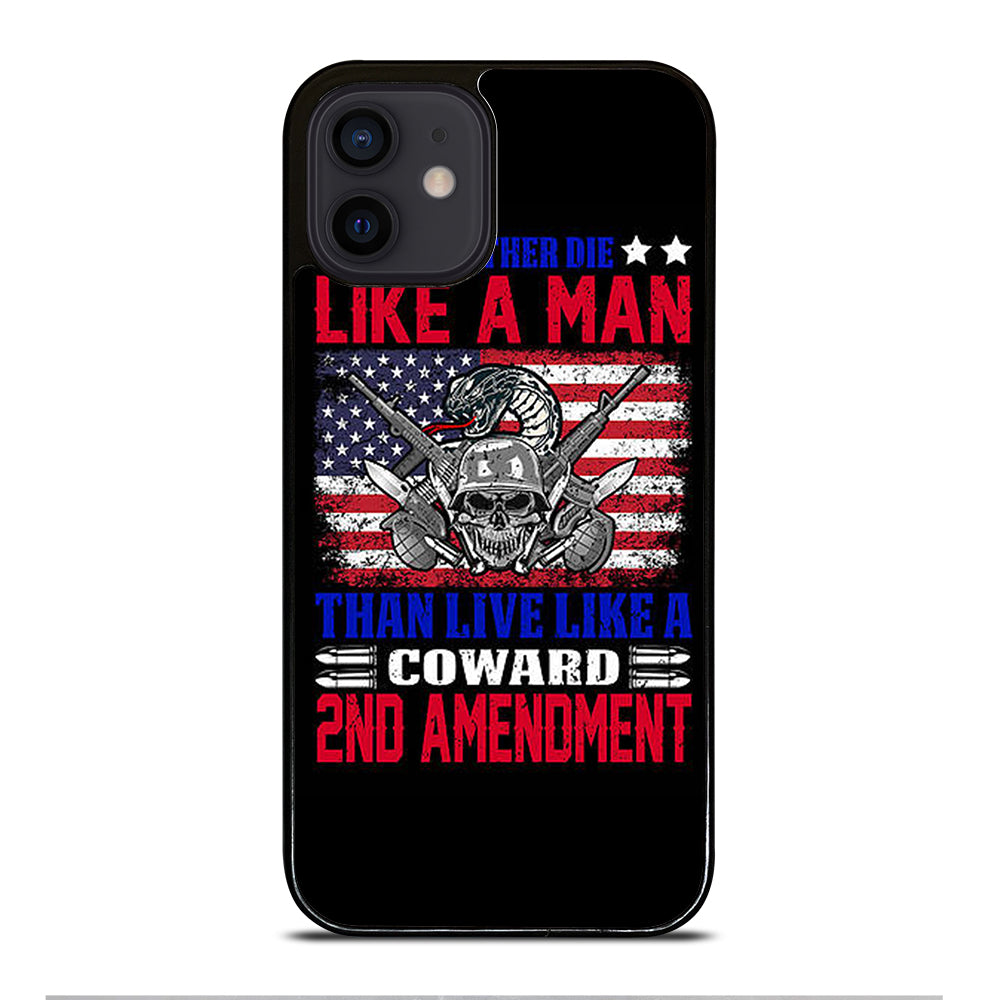 SECOND AMENDMENT LOGO 3 iPhone 12 Mini Case Cover