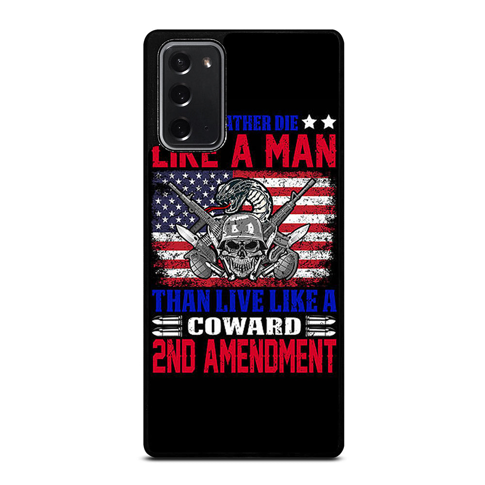 SECOND AMENDMENT LOGO 3 Samsung Galaxy Note 20 Case Cover