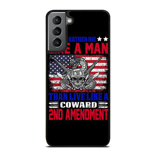 SECOND AMENDMENT LOGO 3 Samsung Galaxy S21 Plus Case Cover