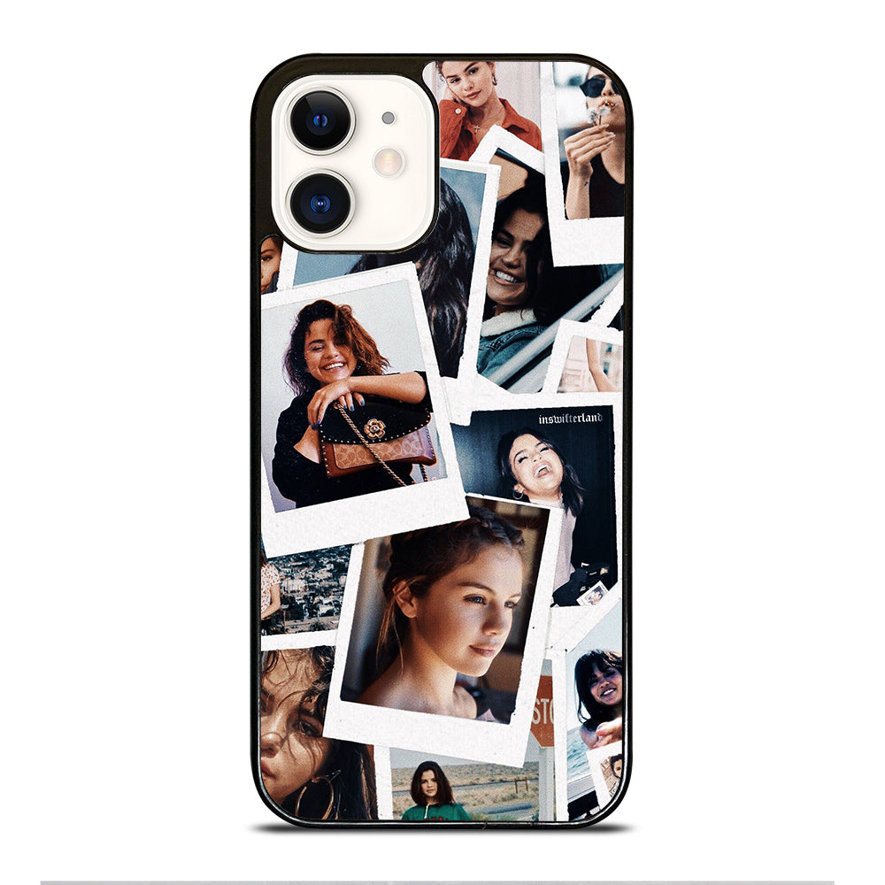 SELENA GOMEZ SINGER COLLAGE iPhone 12 Case Cover