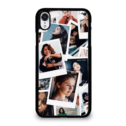 SELENA GOMEZ SINGER COLLAGE iPhone XR Case Cover