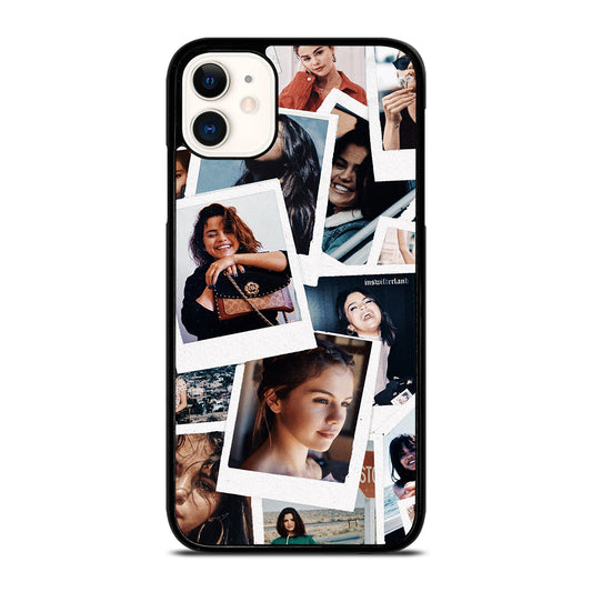 SELENA GOMEZ SINGER COLLAGE iPhone 11 Case Cover