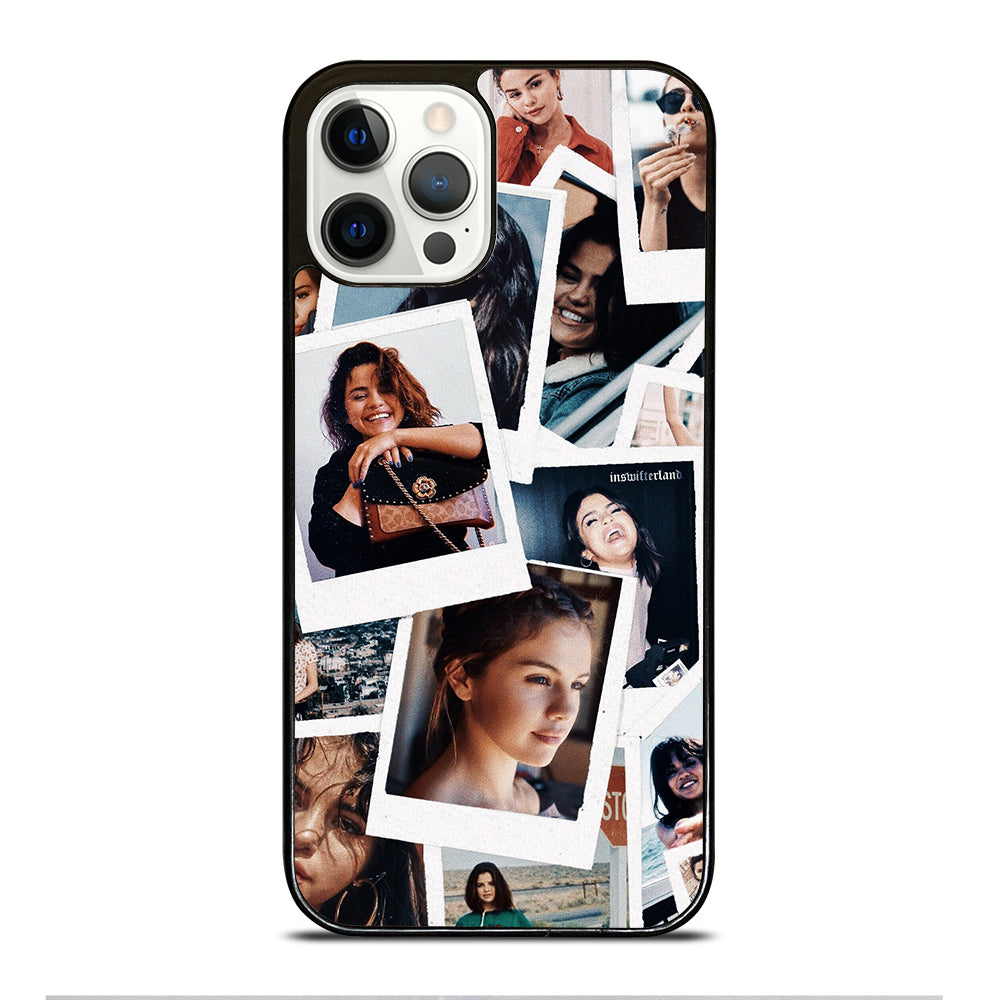 SELENA GOMEZ SINGER COLLAGE iPhone 12 Pro Case Cover