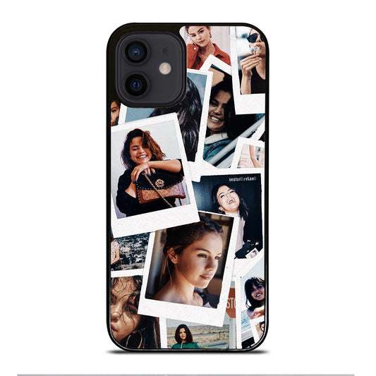 SELENA GOMEZ SINGER COLLAGE iPhone 12 Mini Case Cover