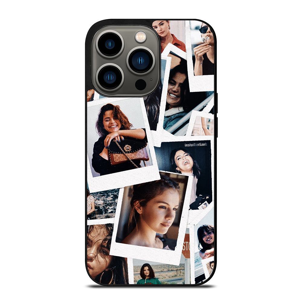 SELENA GOMEZ SINGER COLLAGE iPhone 13 Pro Case Cover