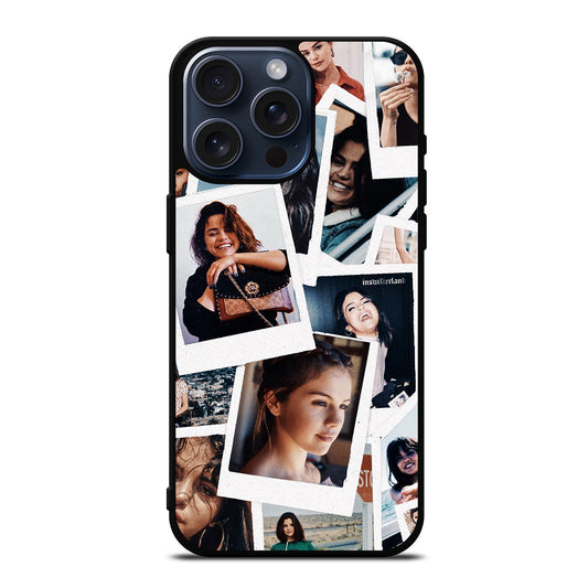 SELENA GOMEZ SINGER COLLAGE iPhone 15 Pro Max Case Cover