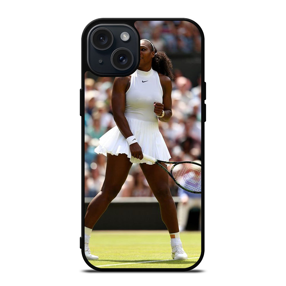 SERENA WILLIAMS TENNIS PLAYER iPhone 15 Plus Case Cover