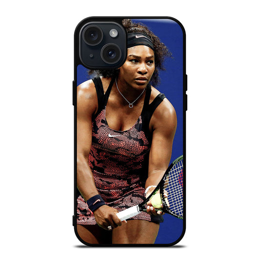SERENA WILLIAMS WORLD TENNIS iPhone 15 Plus Case Cover