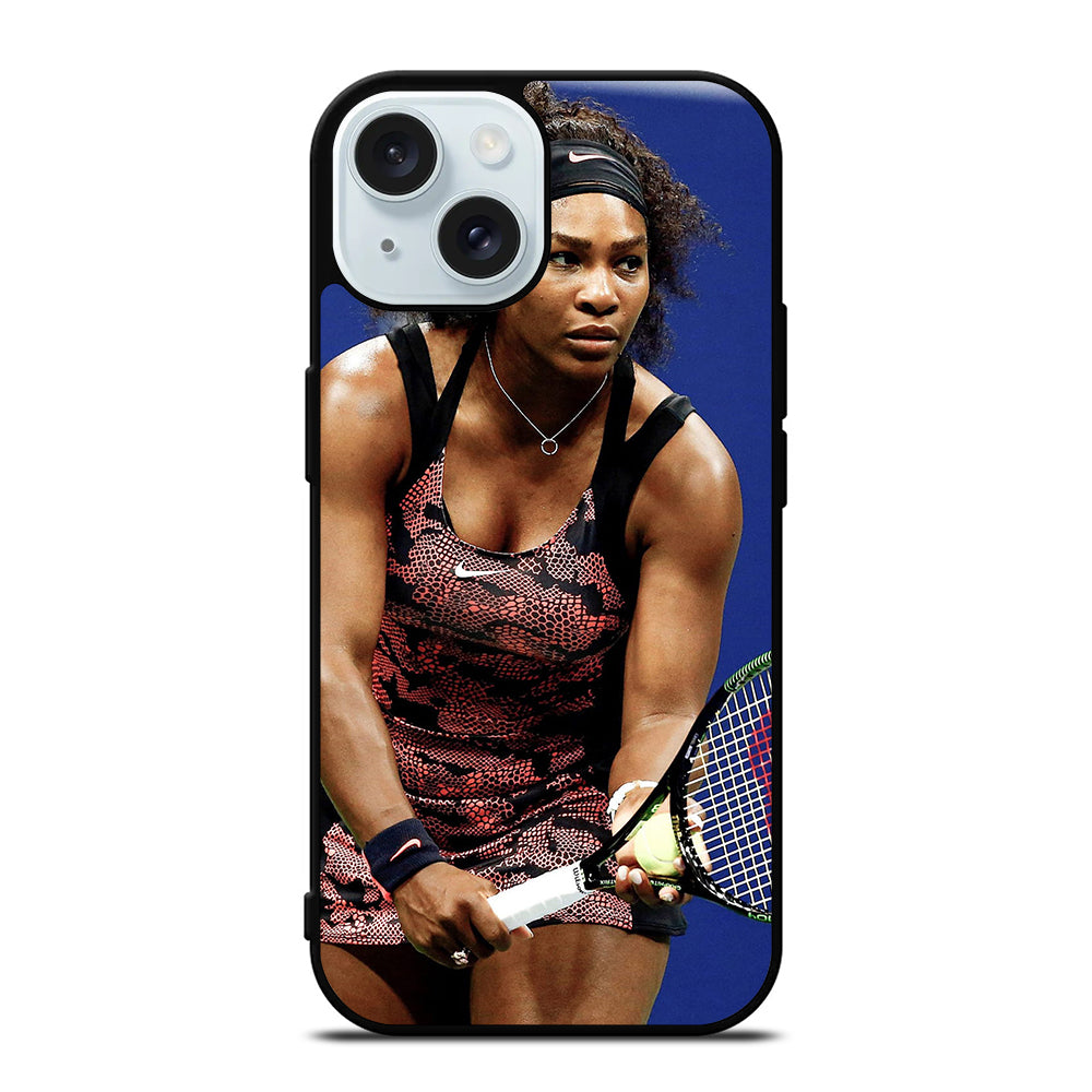 SERENA WILLIAMS WORLD TENNIS iPhone 15 Case Cover