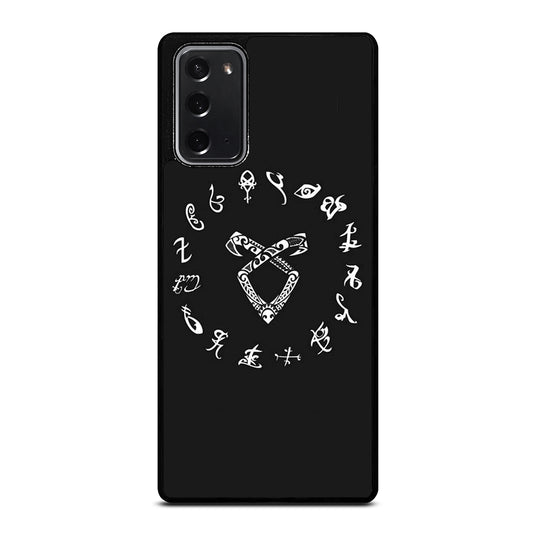 SHADOWHUNTER ANGELIC LOGO 2 Samsung Galaxy Note 20 Case Cover