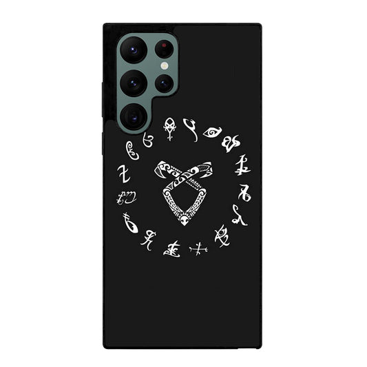 SHADOWHUNTER ANGELIC LOGO 2 Samsung Galaxy S22 Ultra Case Cover