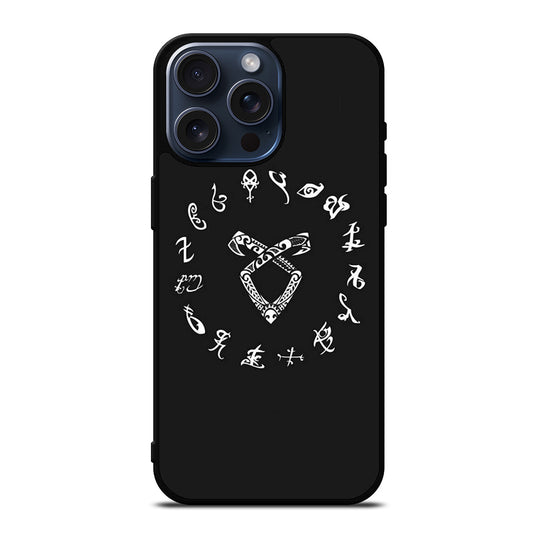 SHADOWHUNTER ANGELIC LOGO 2 iPhone 15 Pro Max Case Cover