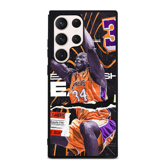 SHAQUILLE O'NEAL 34 LA LAKERS NBA BASKETBALL Samsung Galaxy S23 Ultra Case Cover
