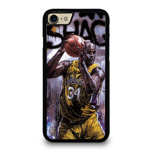 SHAQUILLE O'NEAL LA LAKERS ART iPhone 7 / 8 Case Cover