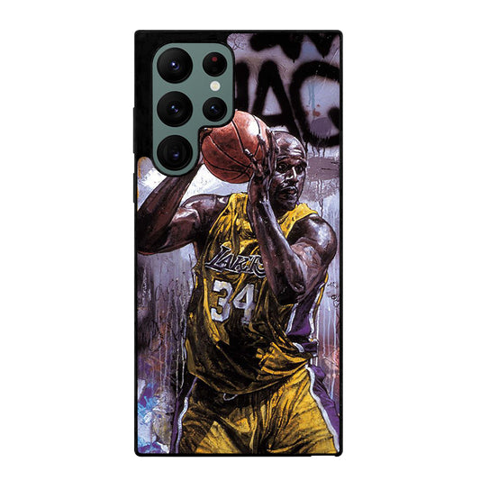 SHAQUILLE O'NEAL LA LAKERS ART Samsung Galaxy S22 Ultra Case Cover