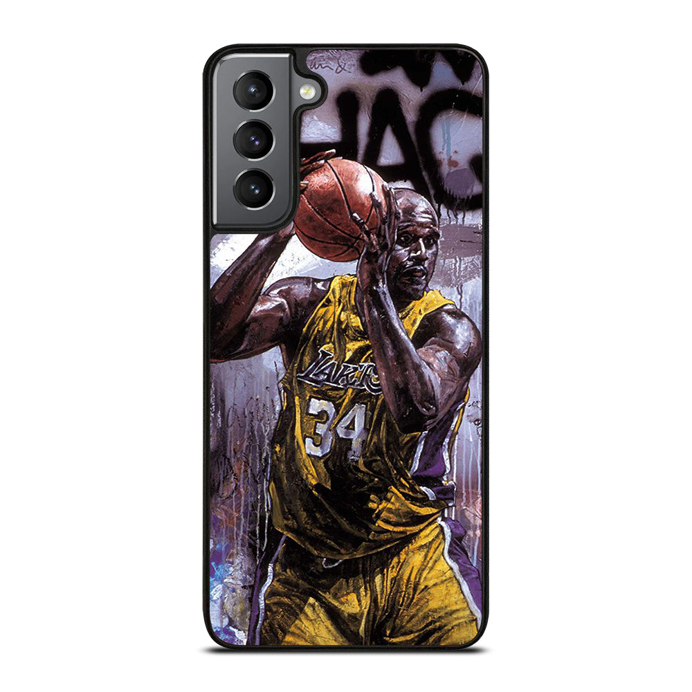 SHAQUILLE O'NEAL LA LAKERS ART Samsung Galaxy S21 Plus Case Cover