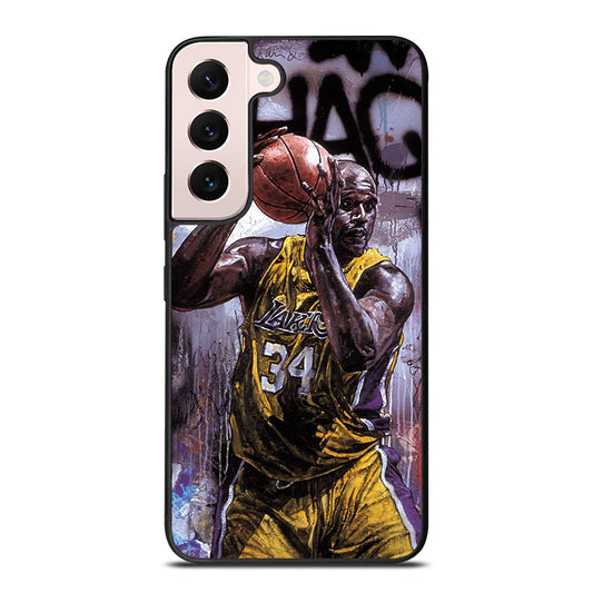 SHAQUILLE O'NEAL LA LAKERS ART Samsung Galaxy S22 Plus Case Cover
