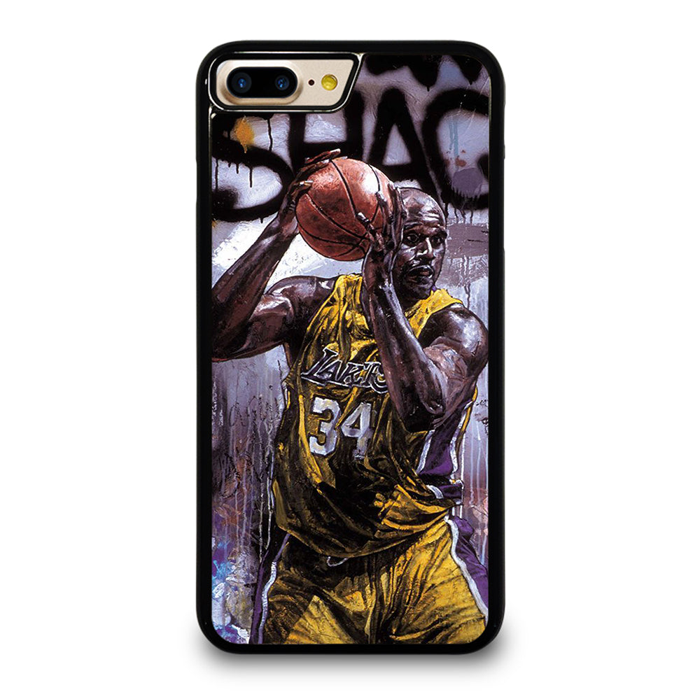 SHAQUILLE O'NEAL LA LAKERS ART iPhone 7 / 8 Plus Case Cover