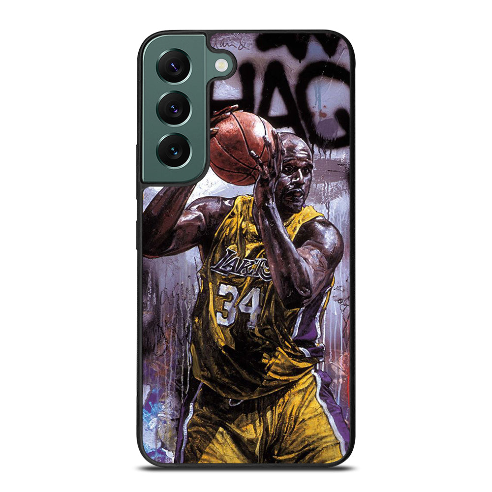 SHAQUILLE O'NEAL LA LAKERS ART Samsung Galaxy S22 Case Cover