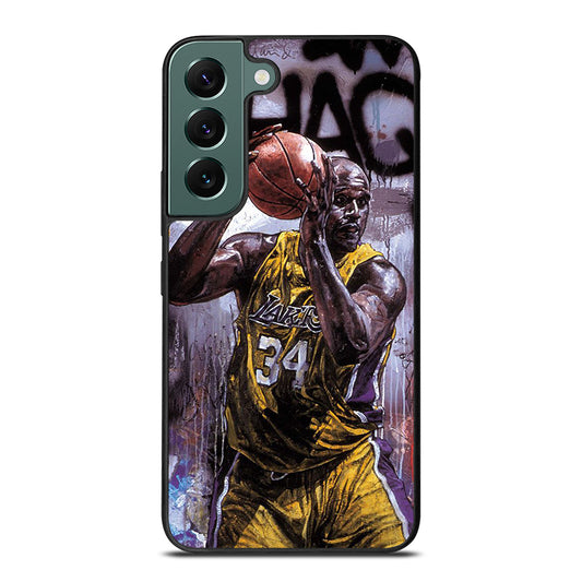 SHAQUILLE O'NEAL LA LAKERS ART Samsung Galaxy S22 Case Cover