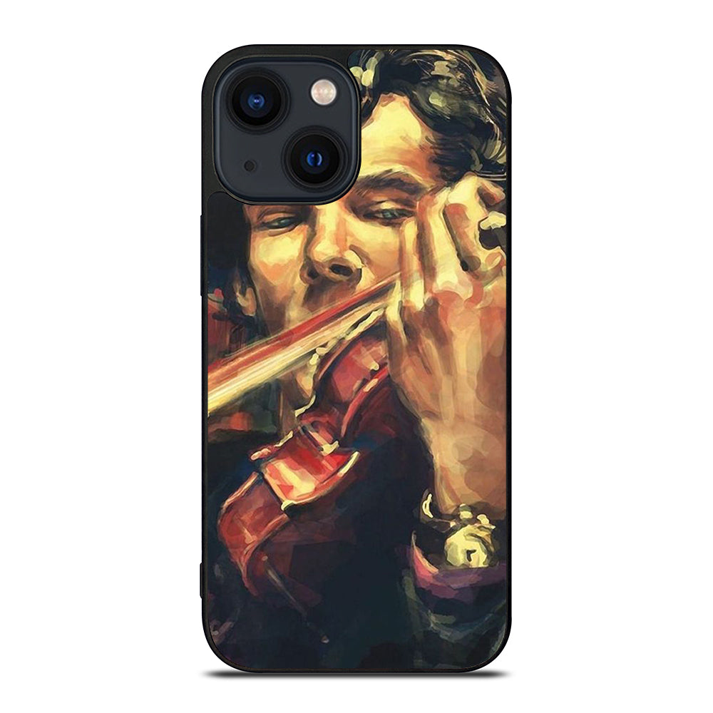 SHERLOCK HOLMES ART iPhone 14 Plus Case Cover