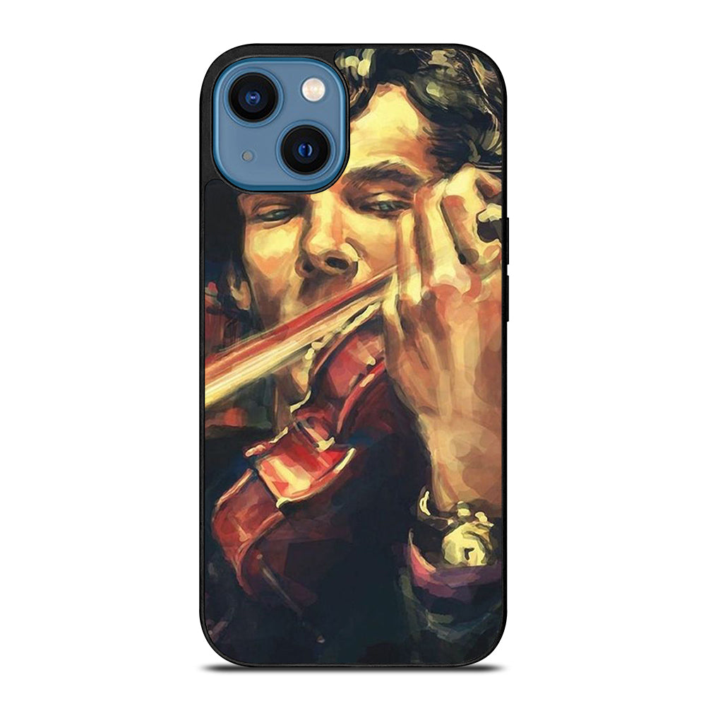 SHERLOCK HOLMES ART iPhone 14 Case Cover