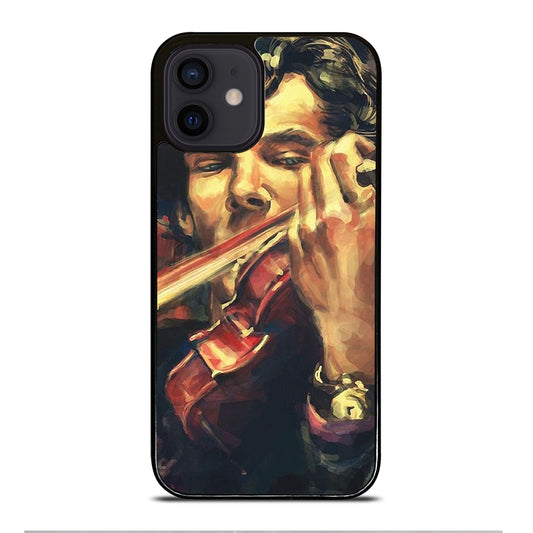 SHERLOCK HOLMES ART iPhone 12 Mini Case Cover