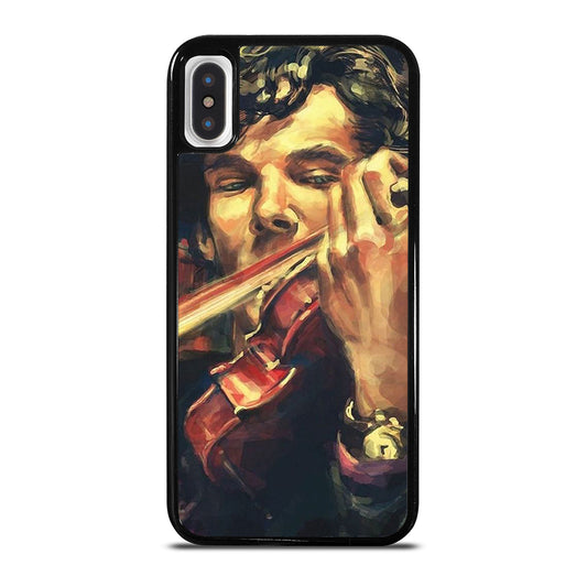 SHERLOCK HOLMES ART iPhone X / XS Case Cover
