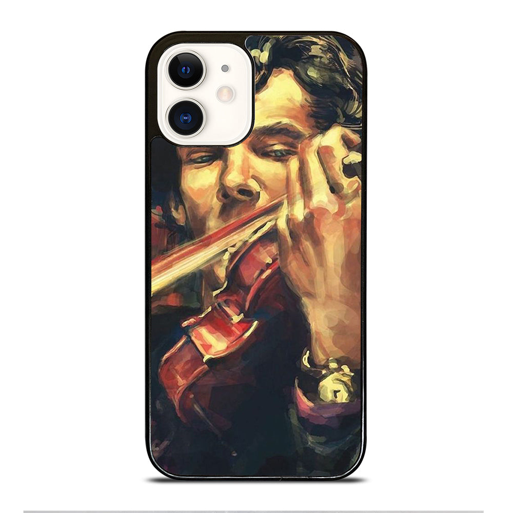 SHERLOCK HOLMES ART iPhone 12 Case Cover