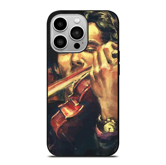 SHERLOCK HOLMES ART iPhone 14 Pro Case Cover