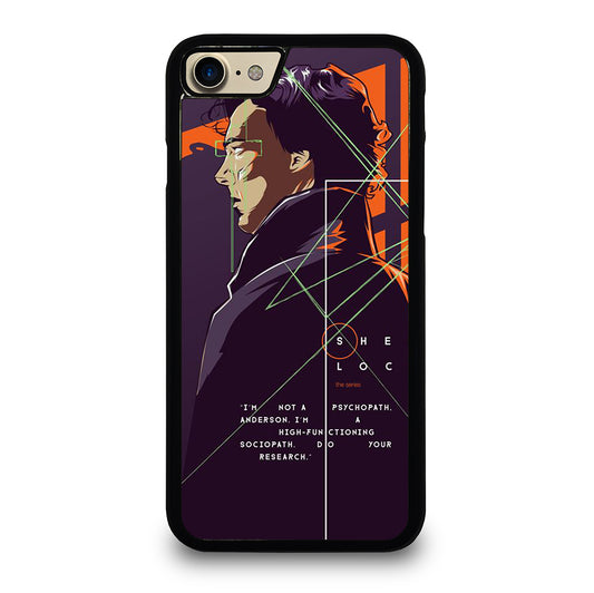 SHERLOCK HOLMES CARTOON iPhone 7 / 8 Case Cover