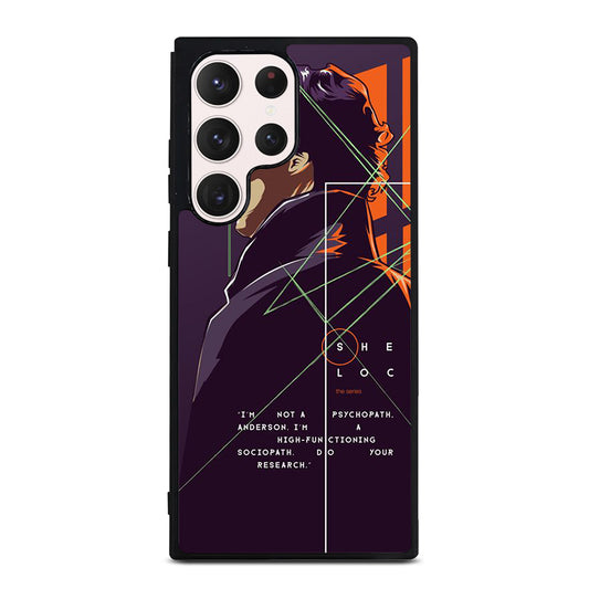 SHERLOCK HOLMES CARTOON Samsung Galaxy S23 Ultra Case Cover